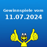 Gewinnspiele vom 11.07.2024