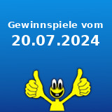 Gewinnspiele vom 20.07.2024