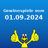 Gewinnspiele vom 01.09.2024