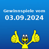 Gewinnspiele vom 03.09.2024