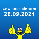 Gewinnspiele vom 28.09.2024