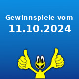 Gewinnspiele vom 11.10.2024