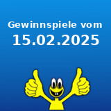 Gewinnspiele vom 15.02.2025